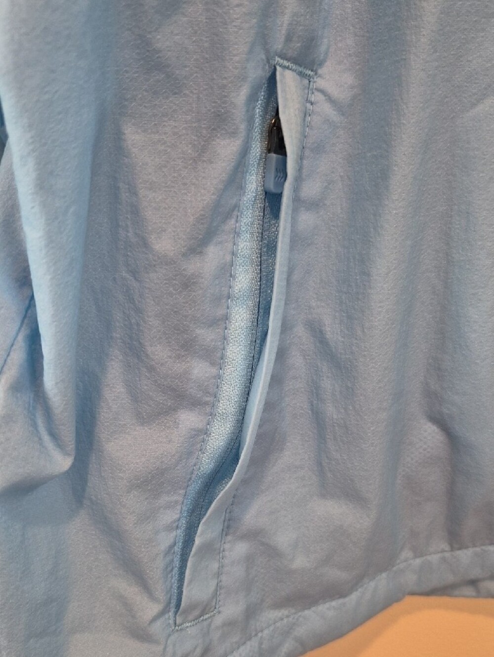All In Motion Sky Blue Lightweight Utility Jacket - Picture 5 of 11